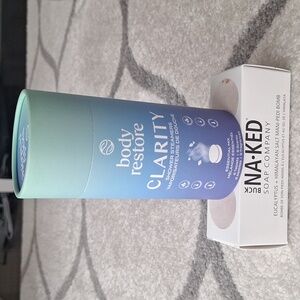 NEW LOT: Body Restore Shower Steamers & Buck Naked Soap Company Mani-Pedi Bomb